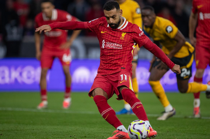 Liverpool 2-1 Wolves, líder de la clasificación de la Premier League